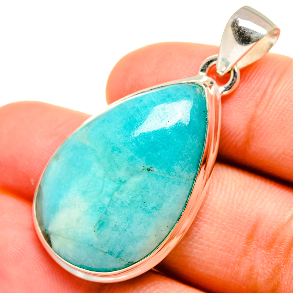 Peruvian Opal Pendants handcrafted by Ana Silver Co - PD8397