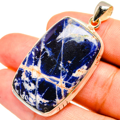 Sodalite Pendants handcrafted by Ana Silver Co - PD8405