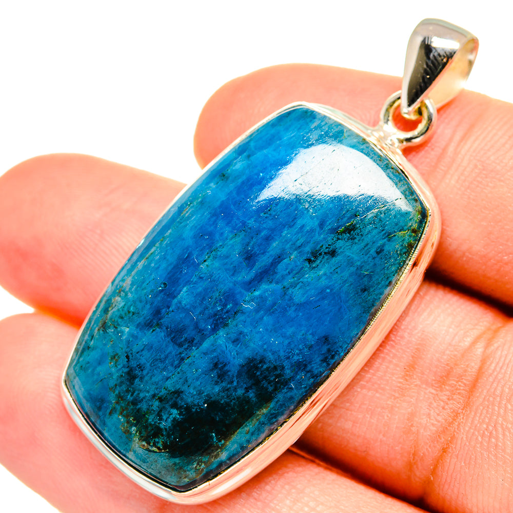 Chrysocolla Pendants handcrafted by Ana Silver Co - PD8413