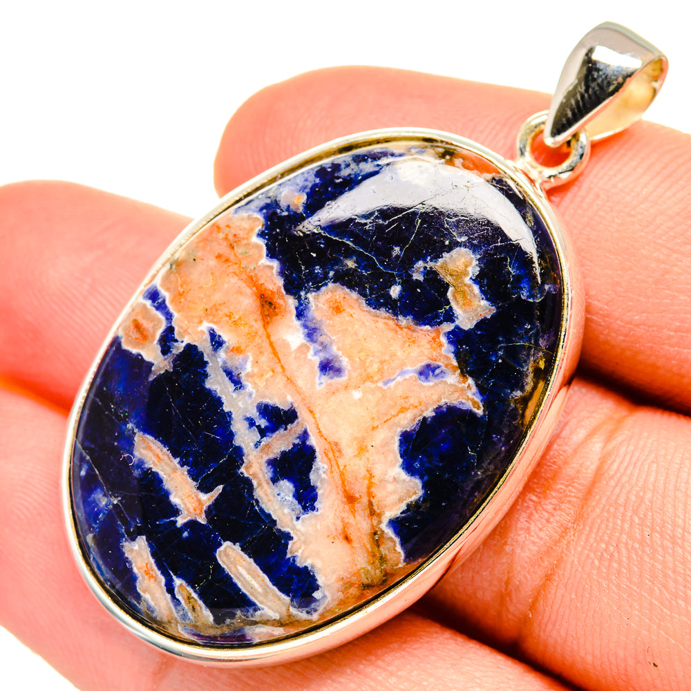 Sodalite Pendants handcrafted by Ana Silver Co - PD8415