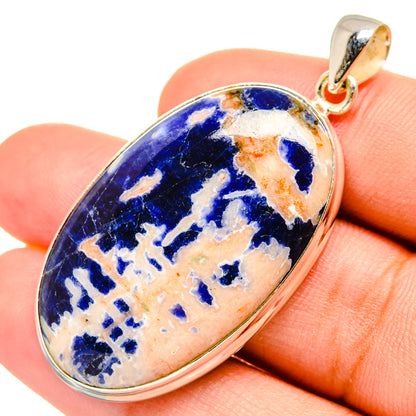 Sodalite Pendants handcrafted by Ana Silver Co - PD8420