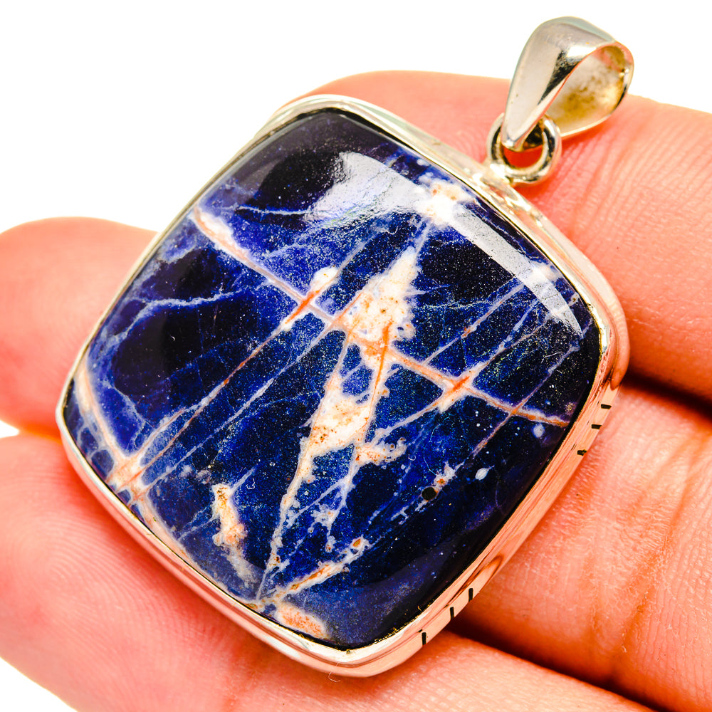 Sodalite Pendants handcrafted by Ana Silver Co - PD8421