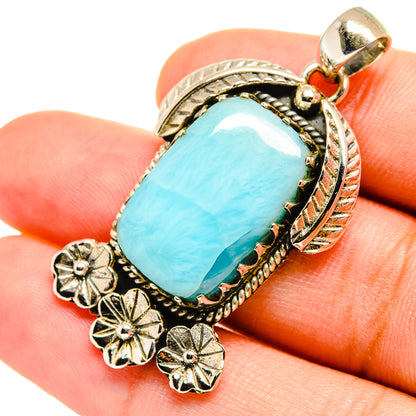 Larimar Pendants handcrafted by Ana Silver Co - PD8422