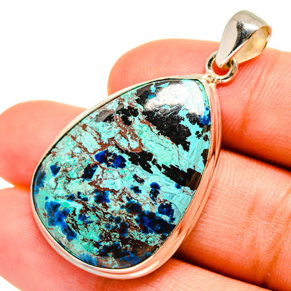 Shattuckite Pendants handcrafted by Ana Silver Co - PD8425
