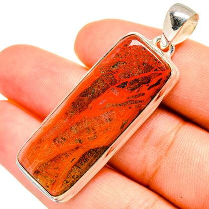 Red Jasper Pendants handcrafted by Ana Silver Co - PD8431