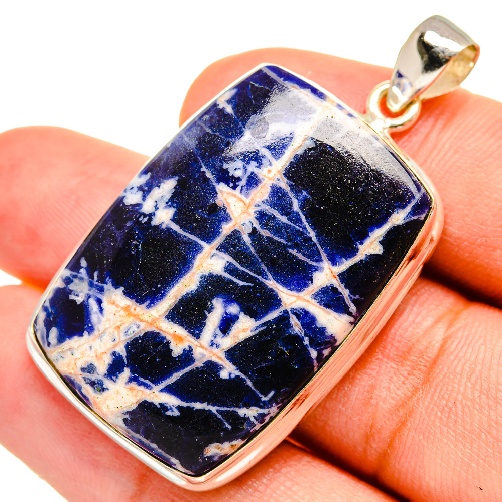 Sodalite Pendants handcrafted by Ana Silver Co - PD8434