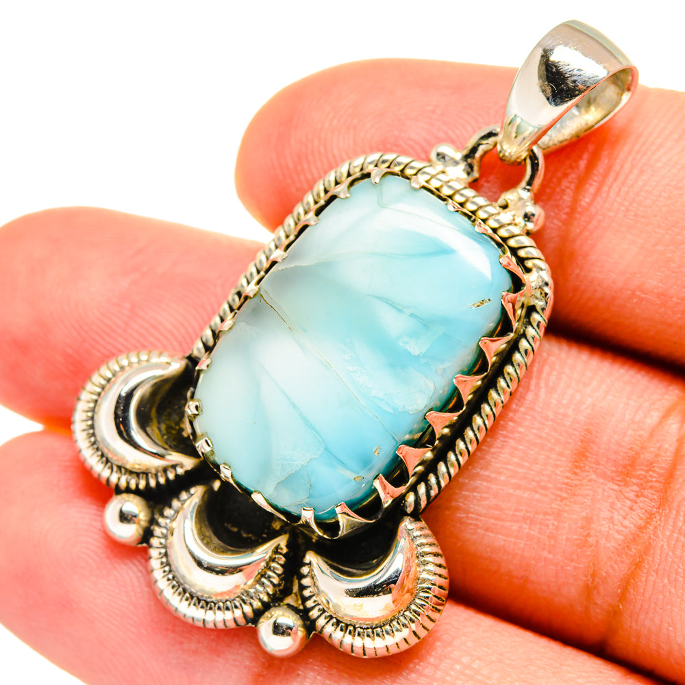 Larimar Pendants handcrafted by Ana Silver Co - PD8444