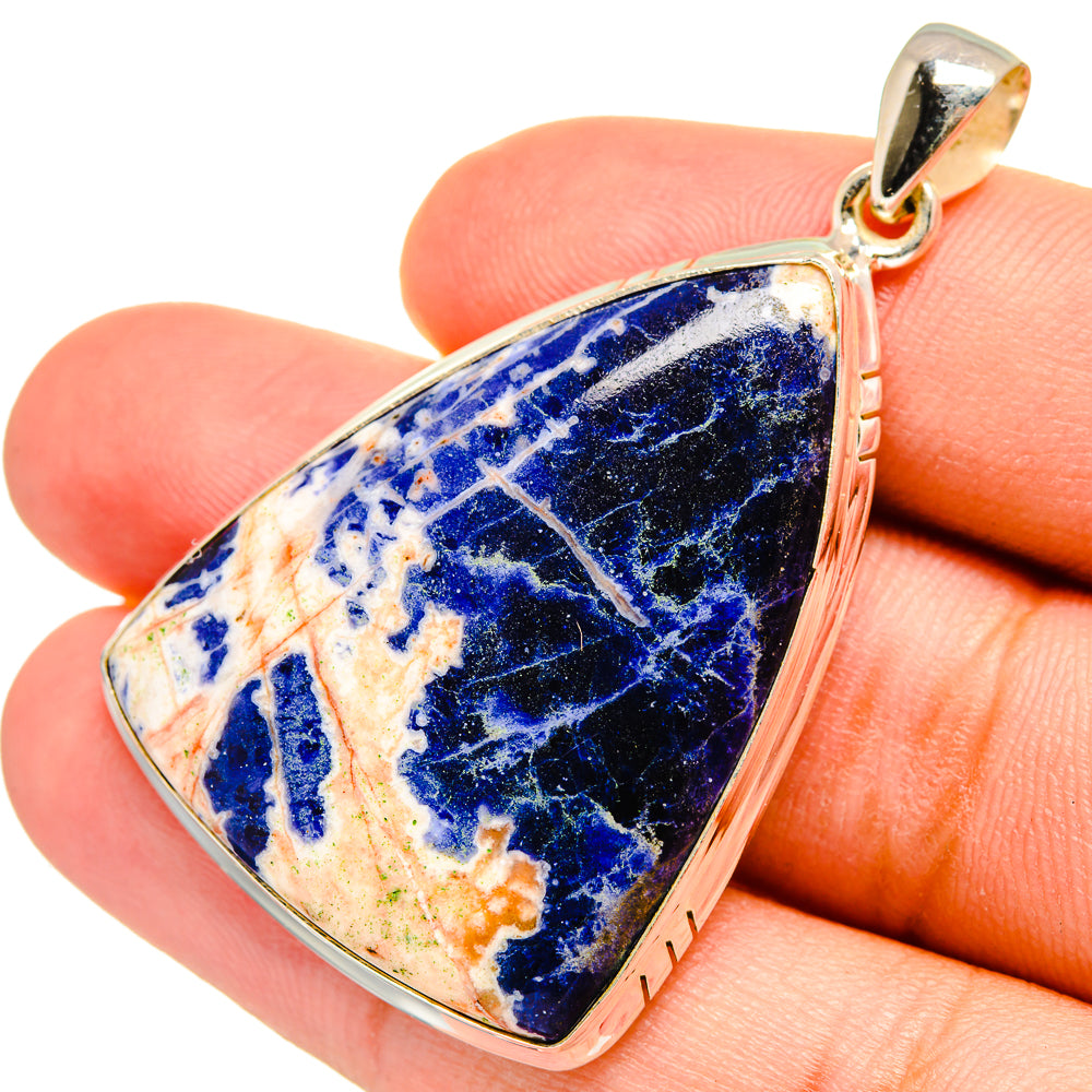 Sodalite Pendants handcrafted by Ana Silver Co - PD8446