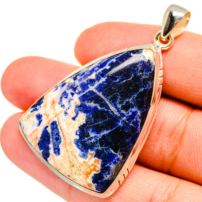 Sodalite Pendants handcrafted by Ana Silver Co - PD8446
