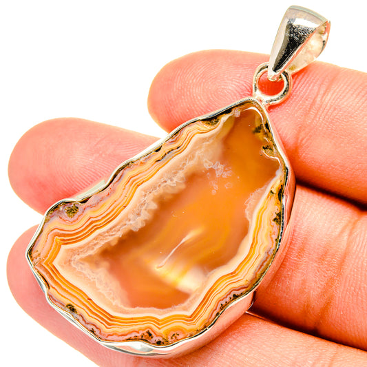 Geode Slice Pendants handcrafted by Ana Silver Co - PD8449