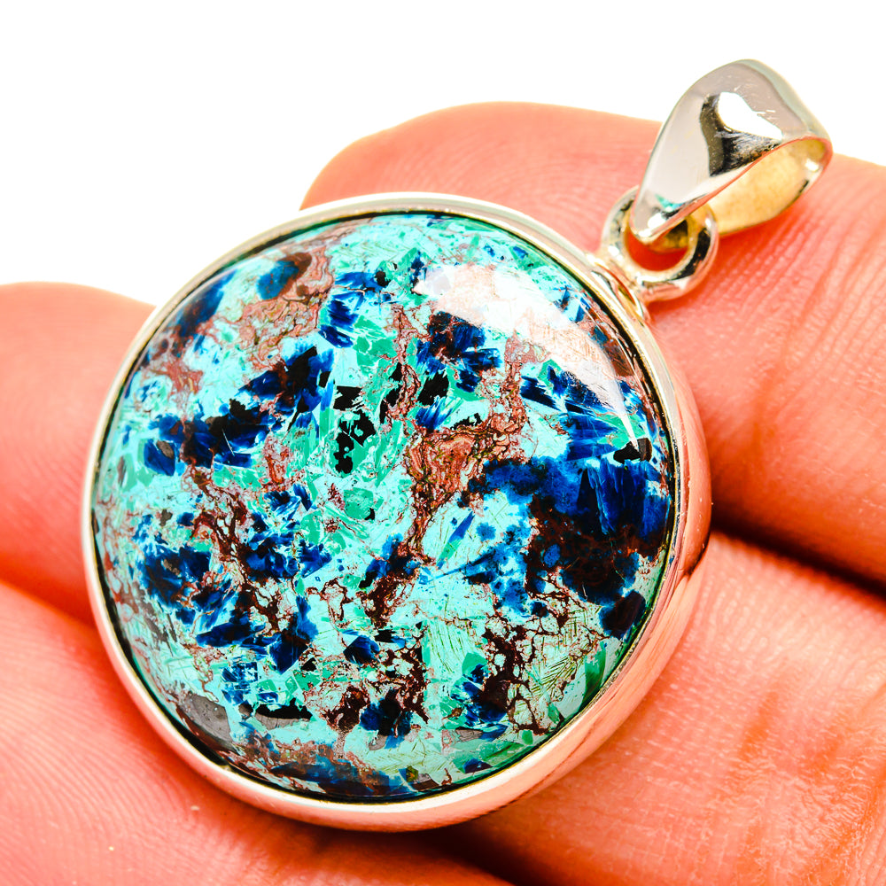 Shattuckite Pendants handcrafted by Ana Silver Co - PD8461