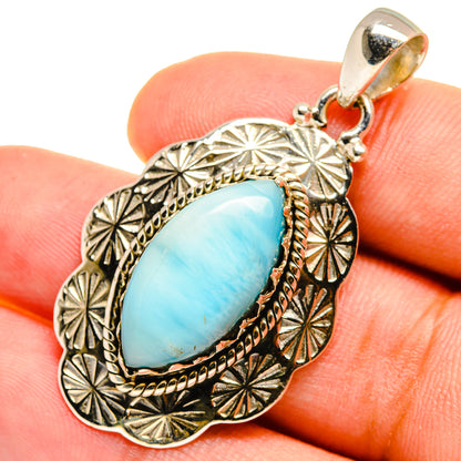 Larimar Pendants handcrafted by Ana Silver Co - PD8479