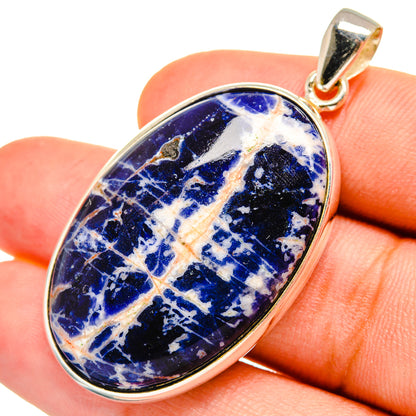 Sodalite Pendants handcrafted by Ana Silver Co - PD8480