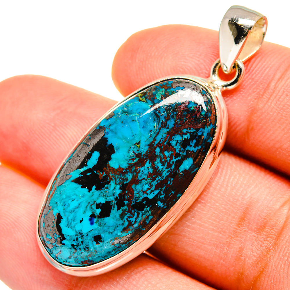 Shattuckite Pendants handcrafted by Ana Silver Co - PD8483