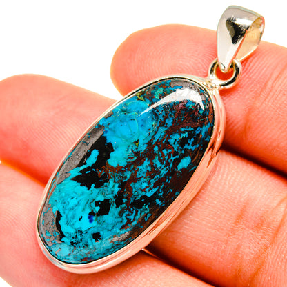 Shattuckite Pendants handcrafted by Ana Silver Co - PD8483
