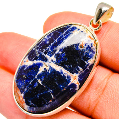 Sodalite Pendants handcrafted by Ana Silver Co - PD8486
