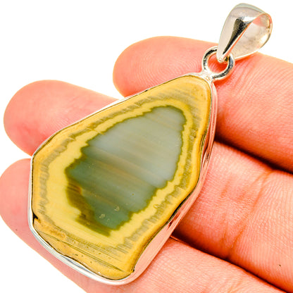 Willow Creek Jasper Pendants handcrafted by Ana Silver Co - PD8490