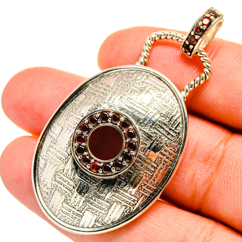 Garnet Pendants handcrafted by Ana Silver Co - PD8505