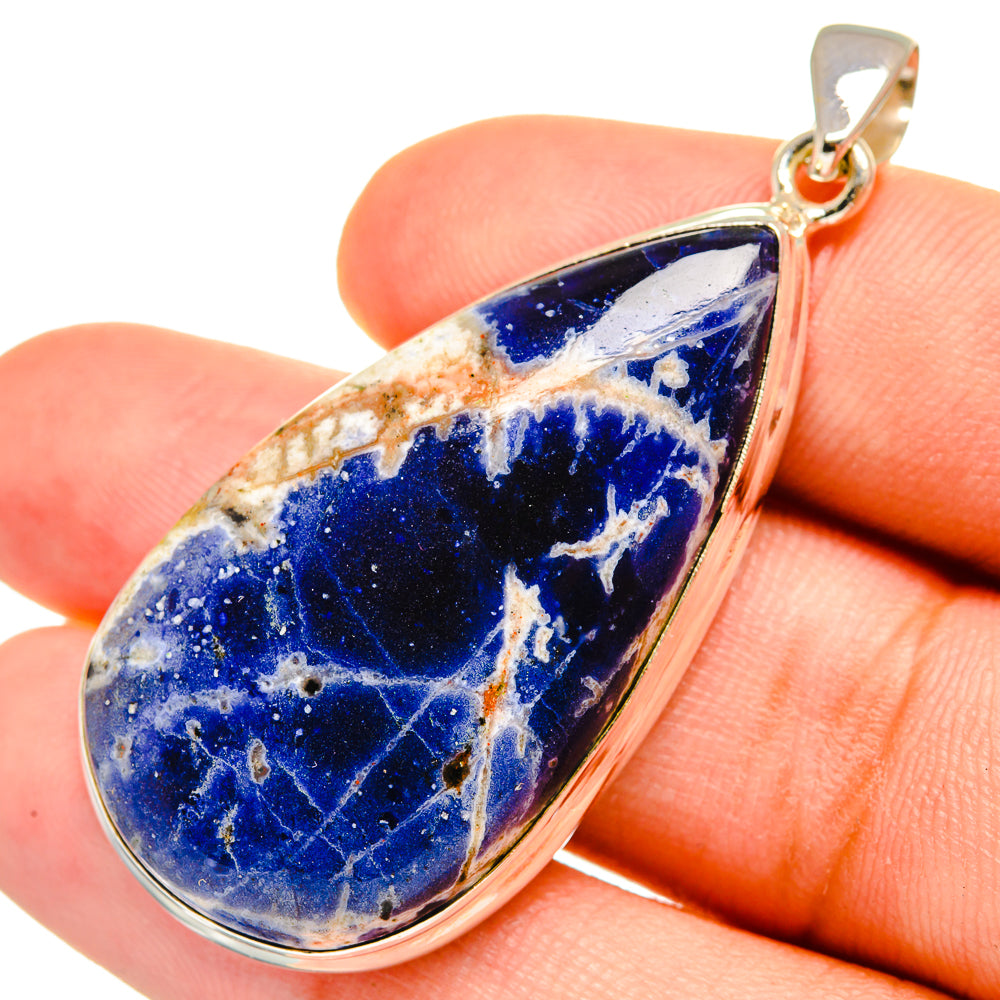 Sodalite Pendants handcrafted by Ana Silver Co - PD8510