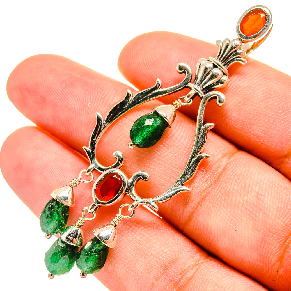 Carnelian Pendants handcrafted by Ana Silver Co - PD8515