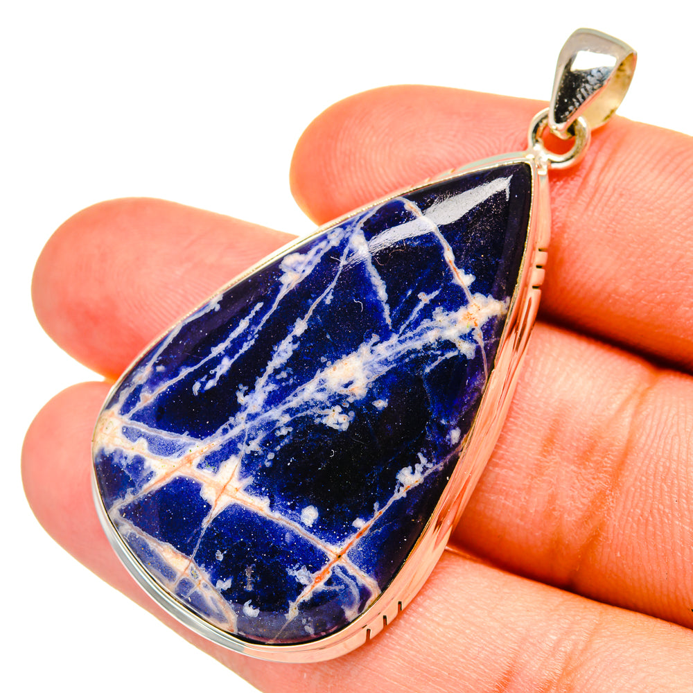 Sodalite Pendants handcrafted by Ana Silver Co - PD8516