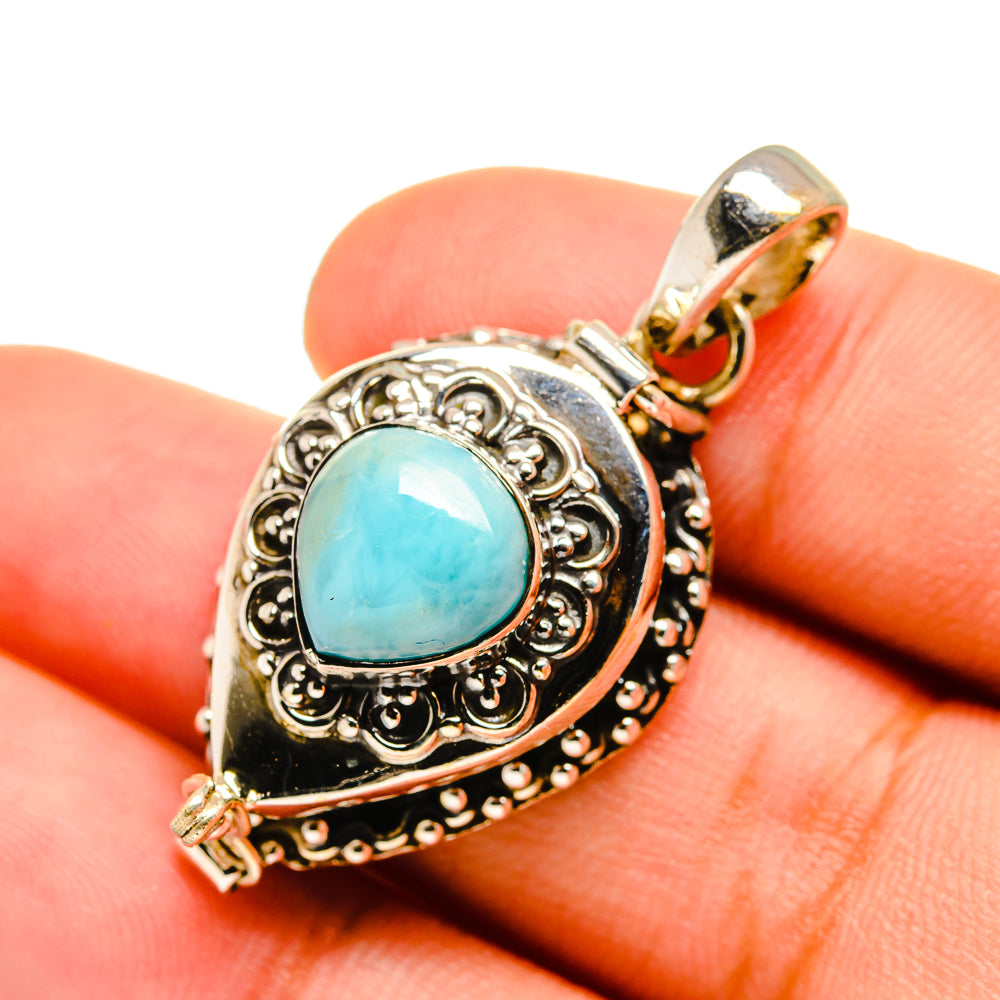 Larimar Pendants handcrafted by Ana Silver Co - PD8567