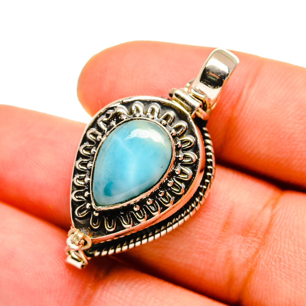 Larimar Pendants handcrafted by Ana Silver Co - PD8568
