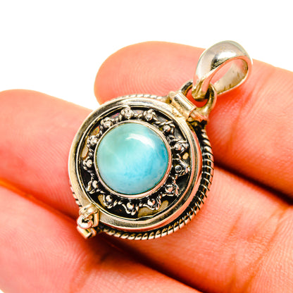 Larimar Pendants handcrafted by Ana Silver Co - PD8571