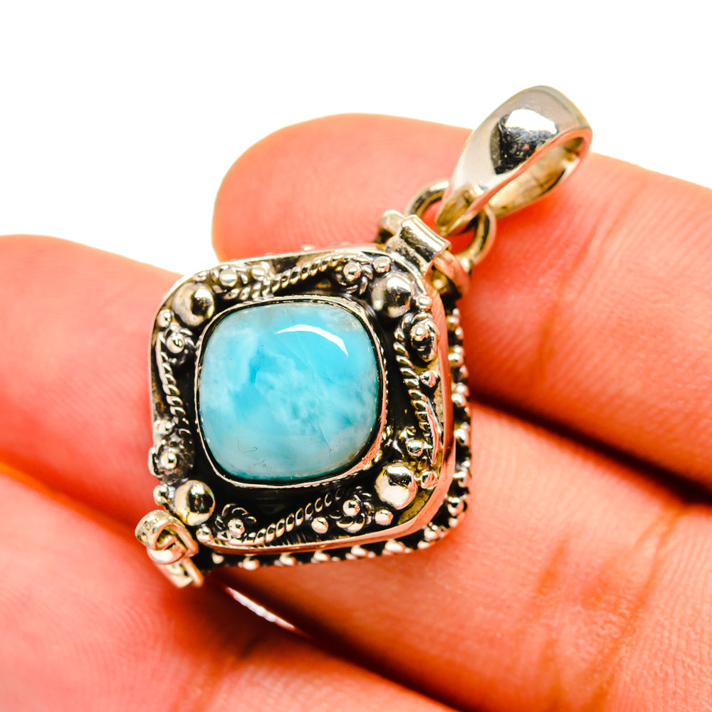Larimar Pendants handcrafted by Ana Silver Co - PD8572