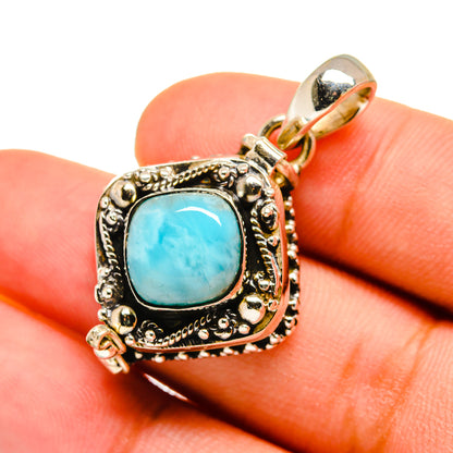 Larimar Pendants handcrafted by Ana Silver Co - PD8572