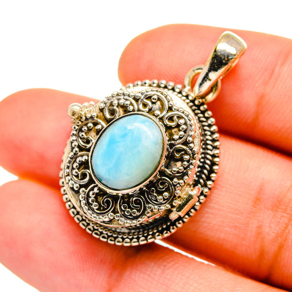 Larimar Pendants handcrafted by Ana Silver Co - PD8574