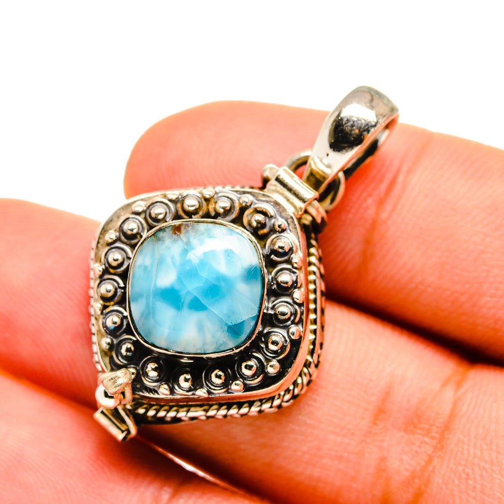 Larimar Pendants handcrafted by Ana Silver Co - PD8578