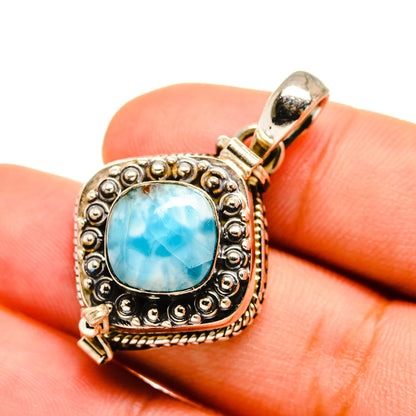 Larimar Pendants handcrafted by Ana Silver Co - PD8578