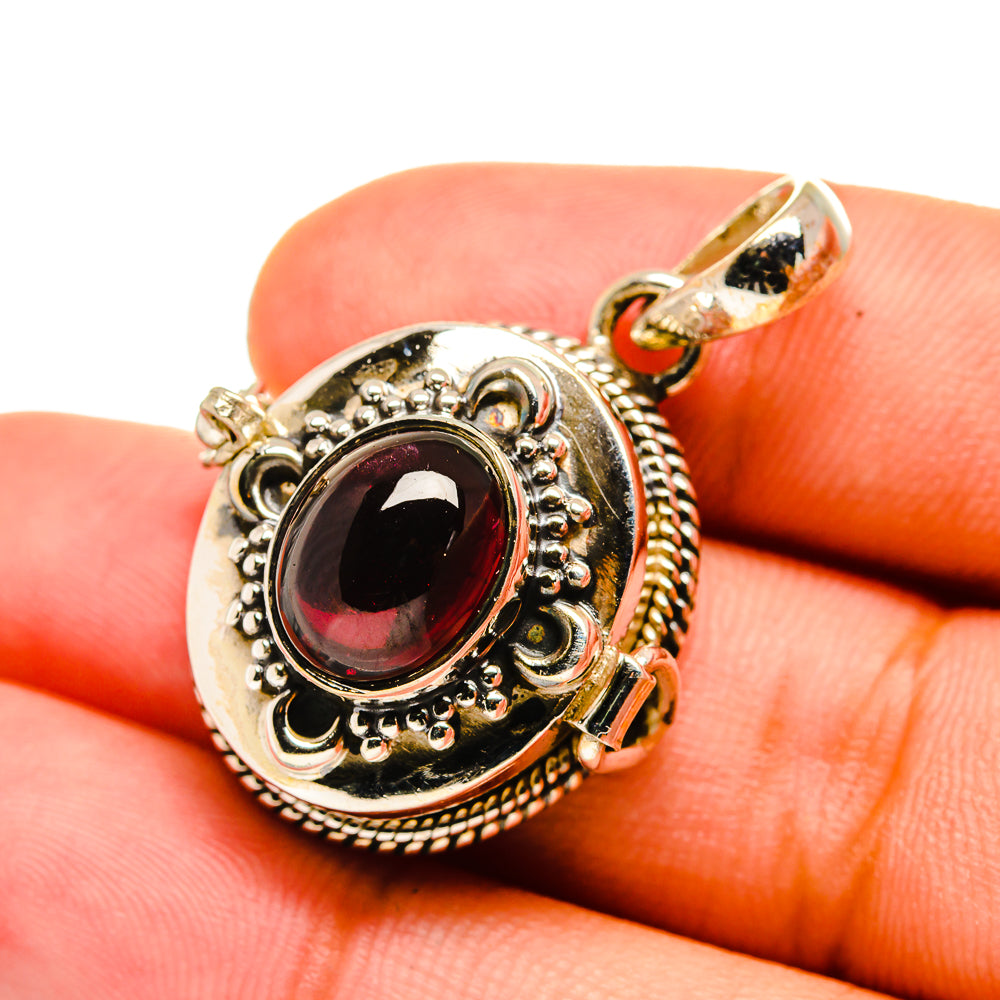 Garnet Pendants handcrafted by Ana Silver Co - PD8580