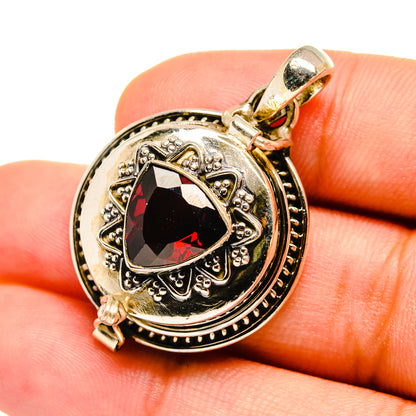 Garnet Pendants handcrafted by Ana Silver Co - PD8587