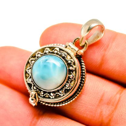Larimar Pendants handcrafted by Ana Silver Co - PD8597
