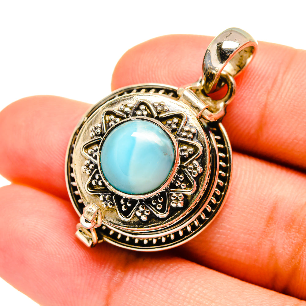 Larimar Pendants handcrafted by Ana Silver Co - PD8611