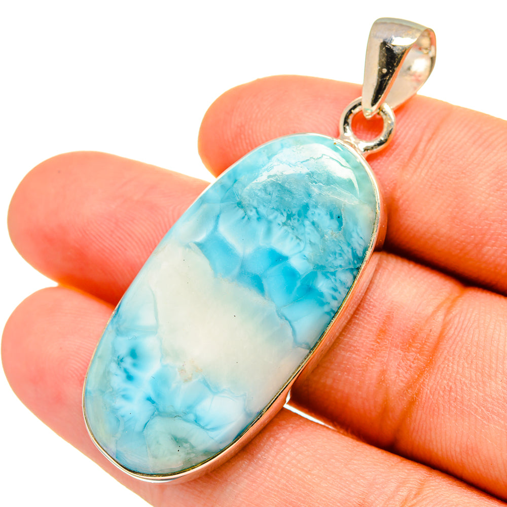 Larimar Pendants handcrafted by Ana Silver Co - PD8614