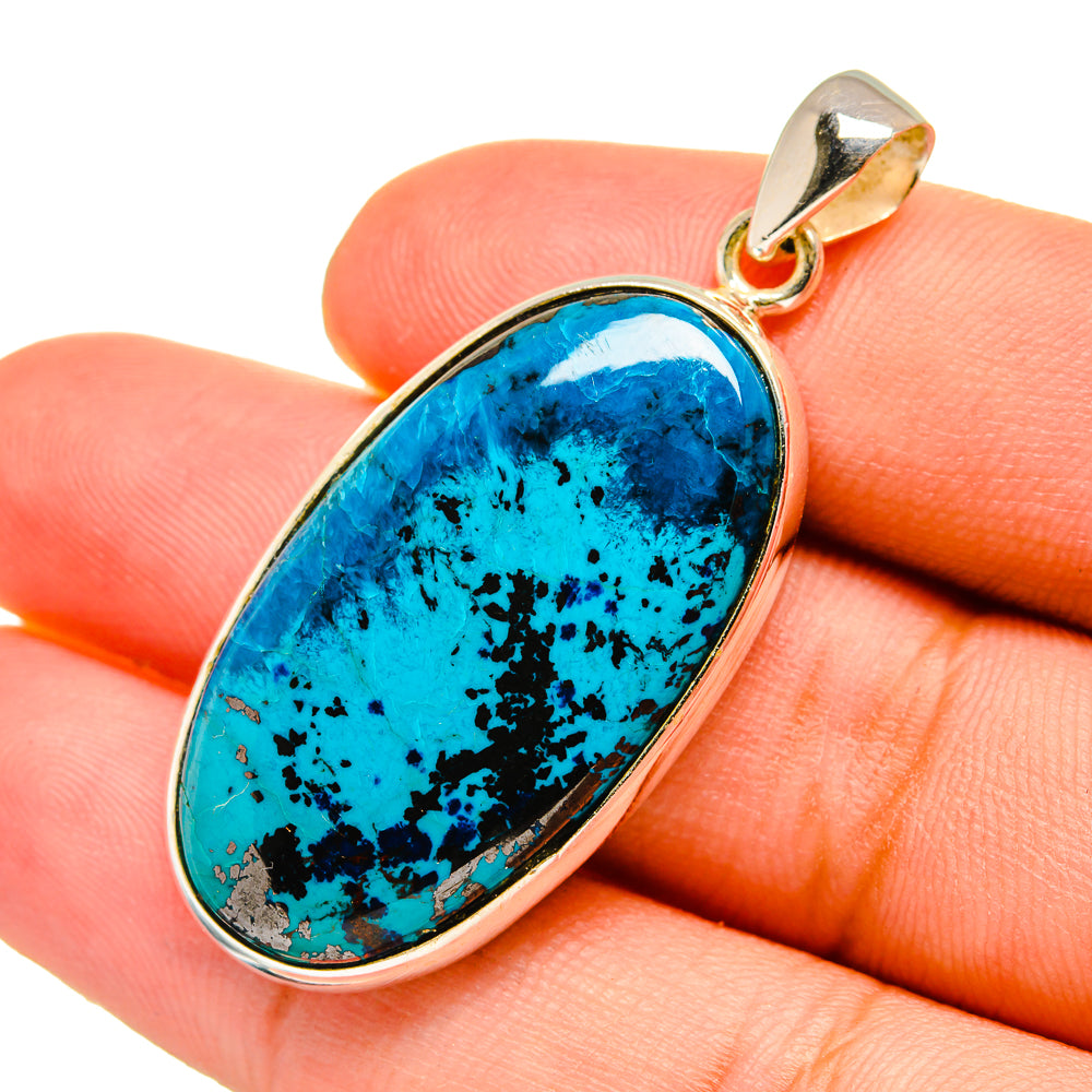 Shattuckite Pendants handcrafted by Ana Silver Co - PD8625