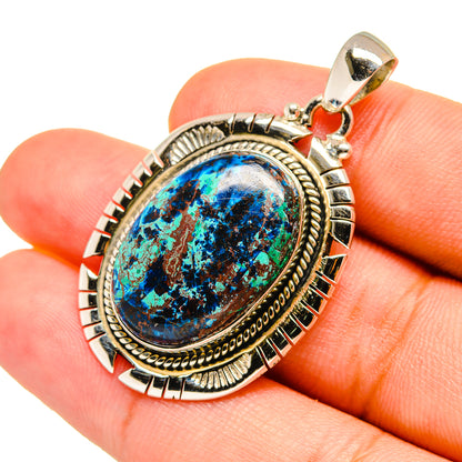 Shattuckite Pendants handcrafted by Ana Silver Co - PD8626