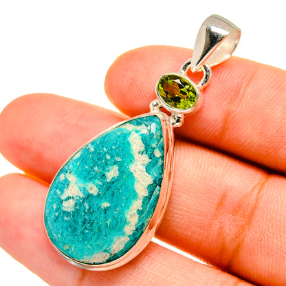 Amazonite Pendants handcrafted by Ana Silver Co - PD8627