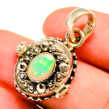Ethiopian Opal Pendants handcrafted by Ana Silver Co - PD8633