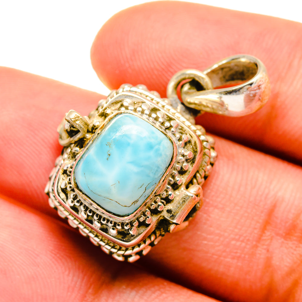 Larimar Pendants handcrafted by Ana Silver Co - PD8635