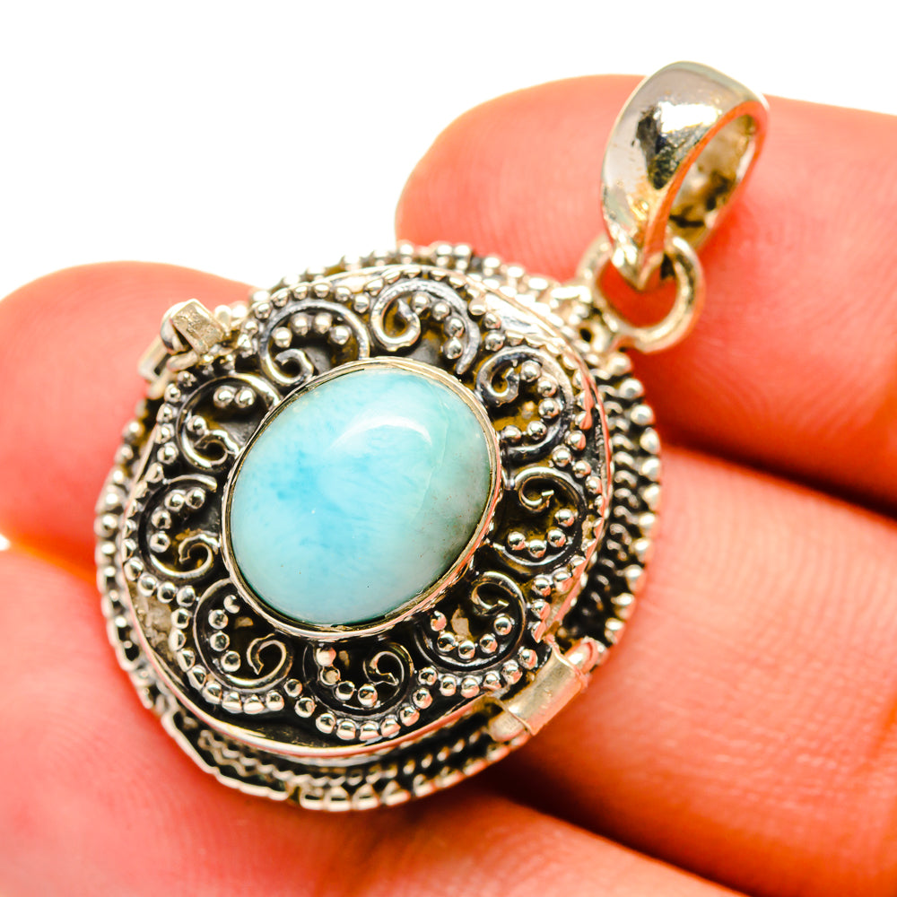 Larimar Pendants handcrafted by Ana Silver Co - PD8636