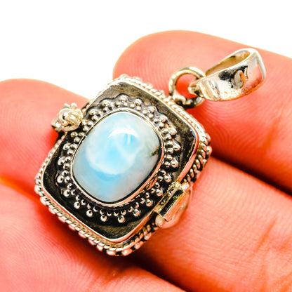 Larimar Pendants handcrafted by Ana Silver Co - PD8637