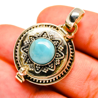 Larimar Pendants handcrafted by Ana Silver Co - PD8638