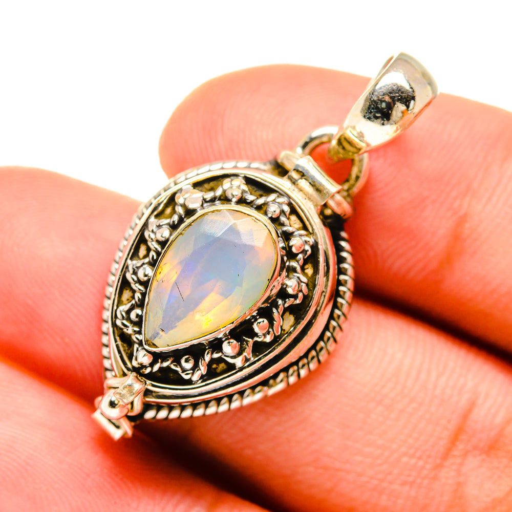 Ethiopian Opal Pendants handcrafted by Ana Silver Co - PD8639