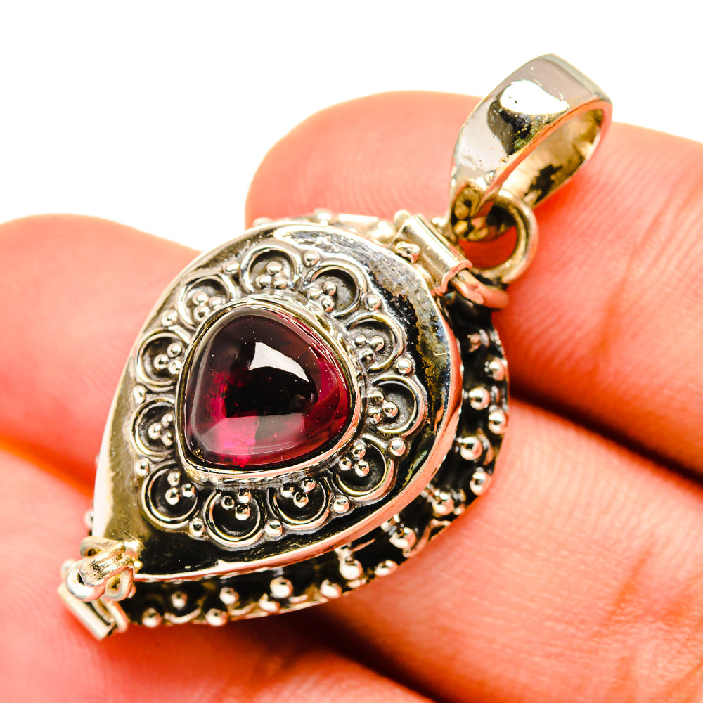 Garnet Pendants handcrafted by Ana Silver Co - PD8642