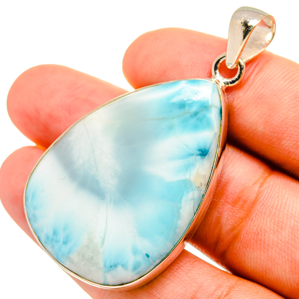 Larimar Pendants handcrafted by Ana Silver Co - PD8653