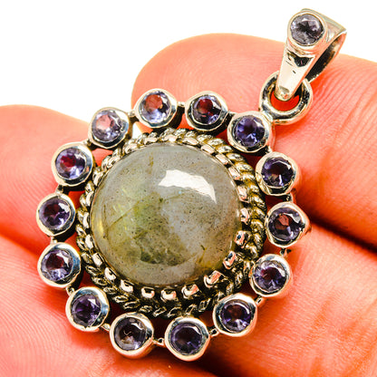 Labradorite Pendants handcrafted by Ana Silver Co - PD8679